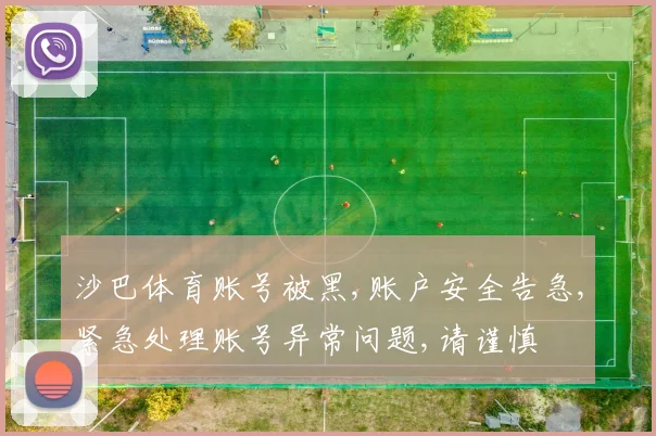 沙巴体育账号被黑,账户安全告急,紧急处理账号异常问题,请谨慎